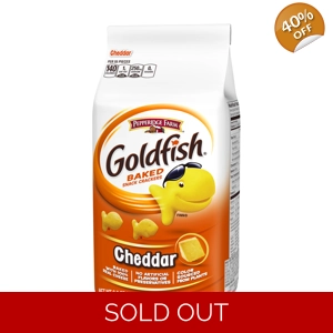 Pepperidge Farm Goldfish Crackers Cheddar Flavour 187g Bag